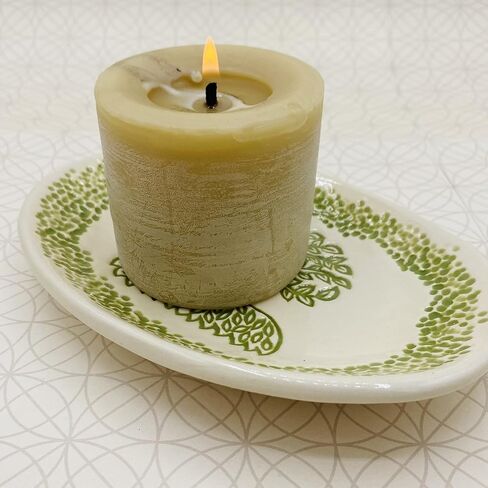 Tree of Life 6" Bowl, Handmade Pottery, Soap Dish, Artisan Crafted in USA, 9th Anniversary Gift in Saudi Arabia