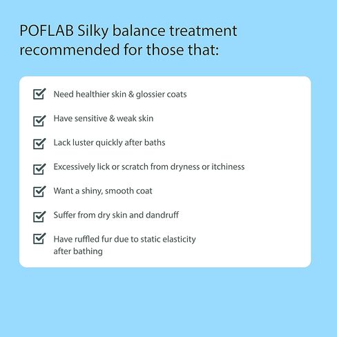 بلسم حريري بالانس للحيوانات الأليفة من POFLAB - بلسم للكلاب لفرو رطب وصحي - بلسم مرطب للقطط بزيت إكليل الجبل والمانجو والخروع - بلسم طبيعي محايد لفك تشابك الشعر in Kuwait