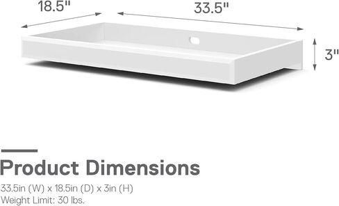 ليتل سييدز زينة علوية لتغيير الملابس من افيري، ابيض in Kuwait