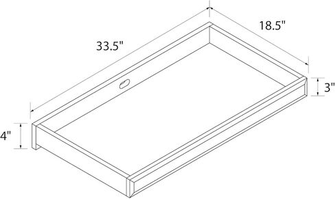 ليتل سييدز زينة علوية لتغيير الملابس من افيري، ابيض in Kuwait