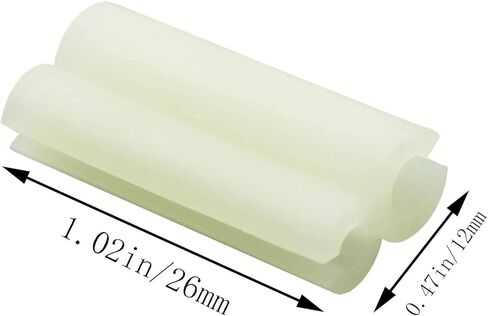 MEEYO 30pcs Fishing Glow Stick Clips Fishing Tube Connectors Rod Tip Glow Fluorescent Sticks Clip Holder for Rod Top Glow Stick Fixed in Kuwait