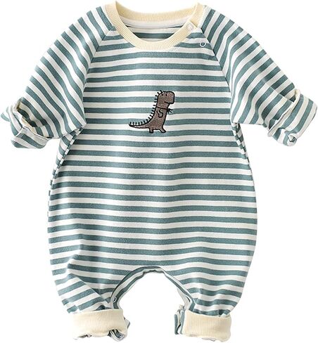 فاموكا بيبي بوي مخطط ارتداءها Crewneck سويت شيرت نيسيي دينو رومبير in Kuwait