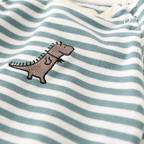 فاموكا بيبي بوي مخطط ارتداءها Crewneck سويت شيرت نيسيي دينو رومبير in Kuwait