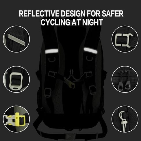 LOCAL LION Cycling Backpacks 20L Hiking Backpack Bike Backpack Waterproof Biking Backpack Lightweight Daypacks for Camping in Kuwait