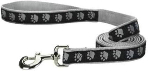 Guardian Gear Nylon Two-Tone Pawprint Dog Leash, 4-Feet x 5/8-Inch Lead, Blue in Kuwait