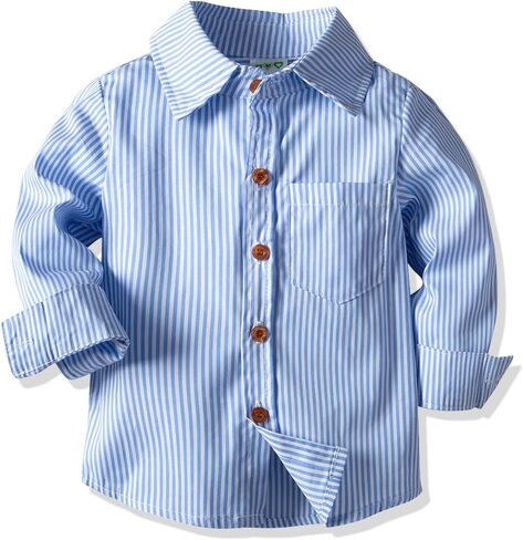 Baby Boys Formal Set Little Boys Gentleman Suit, Vest & Pants+Long Sleeve Shirt+Bow Tie/Tie 4pcs Outfit in Kuwait