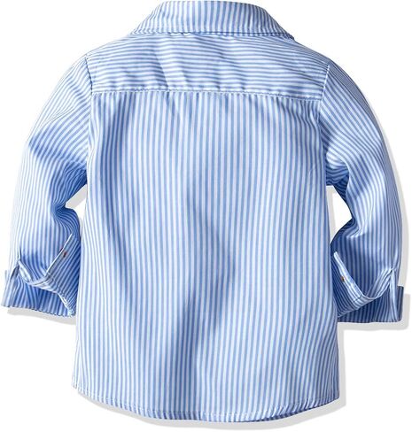 Baby Boys Formal Set Little Boys Gentleman Suit, Vest & Pants+Long Sleeve Shirt+Bow Tie/Tie 4pcs Outfit in Kuwait