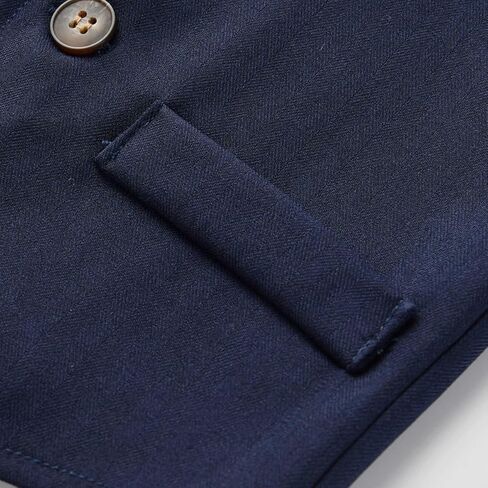 Baby Boys Formal Set Little Boys Gentleman Suit, Vest & Pants+Long Sleeve Shirt+Bow Tie/Tie 4pcs Outfit in Kuwait