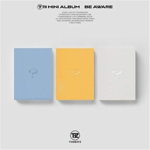 Dreamus THE BOYZ - 7th Mini Album BE AWARE CD (Document ver.) in Saudi Arabia