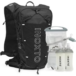 INOXTO Hydration Pack Backpack ，Water Backpack with 2L Leakproof Water Bladder, Running Hydration Vest for Man, Daypack for Cycling Motocross Climbing Trail Running in Kuwait