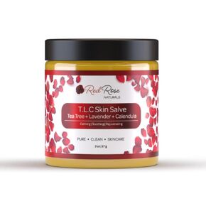Red Rose Naturals TLC Skin Salve Non-Petroleum Ointment | 100% All Natural Balm with Calendula | Eczema Cream, Psoriasis, Acne, Blemishes, Dark Spots, Rashes, Dry Skin in Saudi Arabia