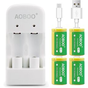 CR2 3V Camera Battery Chargers CR15H270 USB Charger with 4pcs 300Mah Rechargeable Battery for Photo Instant mini25 Camera Digital Harinezumi Sight Laser Golf Rangefinder Disc Brake in Saudi Arabia