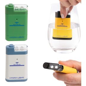 HydraLight (3 Pack Mini Emergency LED Flashlight Water Powered for Car Hiking Camping Accessories in Saudi Arabia