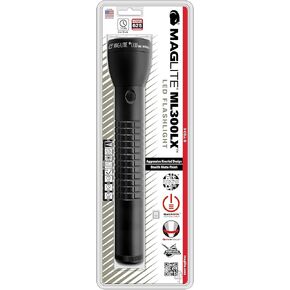 MagLite ML300LX LED 2-Cell D Flashlight, Matte Black in Kuwait