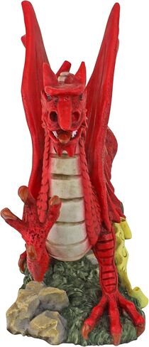 Design Toscano The Red Welsh Dragon Statue: Large in Saudi Arabia
