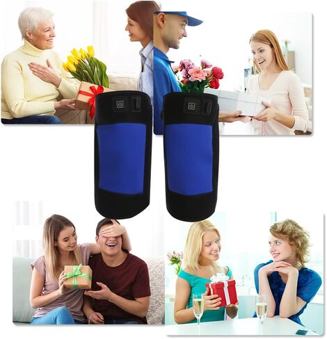 وسادة تدفئة للركبة USB، دعامة للركبة قابلة للارتداء لعلاج تخفيف آلام العضلات، لف الركبة بالطقس البارد للركبتين الباردة، آلام التهاب المفاصل، الإصابات الرياضية، 3 مستويات لدرجة الحرارة in Kuwait