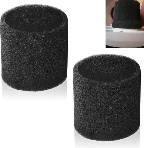 2 Pack Foam Sleeve - by Ohoho - Compatible with Craftsman CMXZVBE38765 Wet Dry Vacuum Cleaner Wet Filter, Fits Most Shop-Vac Shop Vacuum Cleaner in Saudi Arabia