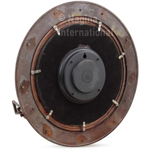 Nagina International Rustic Copper Shipwrecked Premium Nautical Porthole Mirror | Nautical Bathroom Mirrors (24 Inches, Aluminum Mirror) in Kuwait