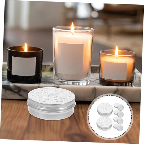 10 قطع من صندوق الألومنيوم المجوف الملولب للزيوت العطرية للمنزل، موزع معطر هواء للزيوت العطرية، صندوق من الألومنيوم، موزع للروائح، صناديق التدريب، موزع الروائح العطرية in Kuwait