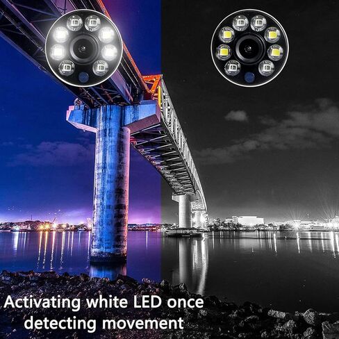كاميرا Wonlider Light Bulb، كاميرا مراقبة بزاوية 360 درجة/إمالة 2 ميجابكسل 5G/2.4 جيجا هرتز واي فاي كاميرات مراقبة قبة منزلية مزدوجة النطاق مع لون صوتي ثنائي الاتجاه للرؤية الليلية إنذار دفع كشف الحركة in Kuwait