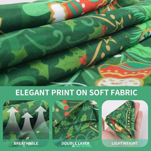 SLSON Christmas Dog Bandanas 2 Pack Reversible Triangle Bibs Xmas Pet Scarf Decoration Holiday Bandanas for Dogs Cats Small to Large Pets in Kuwait