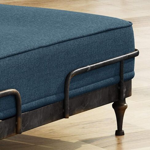 Christopher Knight Home Elvis Industrial Pet Bed, Navy Blue and Brushed Gold in Kuwait