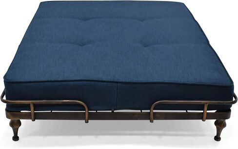 Christopher Knight Home Elvis Industrial Pet Bed, Navy Blue and Brushed Gold in Kuwait
