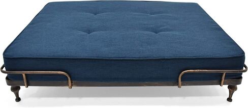 Christopher Knight Home Elvis Industrial Pet Bed, Navy Blue and Brushed Gold in Kuwait
