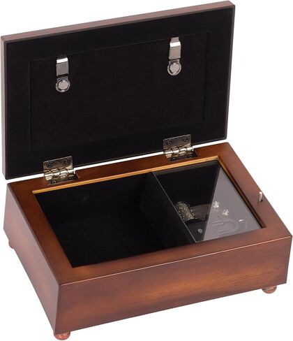 Cottage Garden Amazing Friend Jeweled Woodgrain Petite Music Box Plays What Friends are for in Saudi Arabia