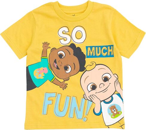 CoComelon JJ Cody T-Shirt and Mesh Shorts Outfit Set Infant to Toddler in Saudi Arabia