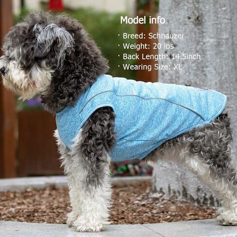 KYEESE Dog Shirts Quick Dry Reflective Lightweight Soft Dog T-Shirt Tank Top Breathable Sleeveless Vest Dog Tee Shirts for Small Medium Large Dogs (2XL (40-55lbs), Light Blue) in Kuwait