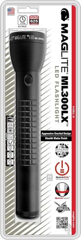 Maglite ML300LX LED 2-Cell D Flashlight, Matte Black in Saudi Arabia