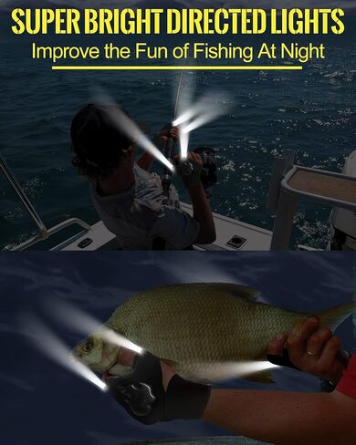 KFK Father's Day Gifts from Wife Daughter Son Hands Free Flashlight Gloves Cool Gadgets Gifts for Men Birthday Christmas for Him Boyfriend Husband Dad Fishing Camping Outdoor Repairing Tool in Kuwait