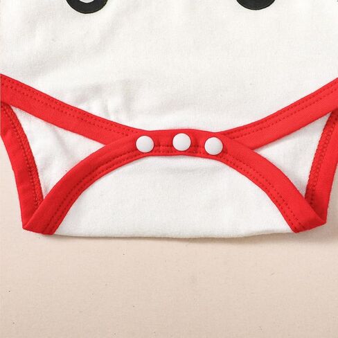 ملابس عيد الميلاد للأطفال حديثي الولادة من Happidoo، ملابس عيد الميلاد الأولى لعيد الميلاد المنقوشة على شكل شجرة عيد الميلاد in Kuwait