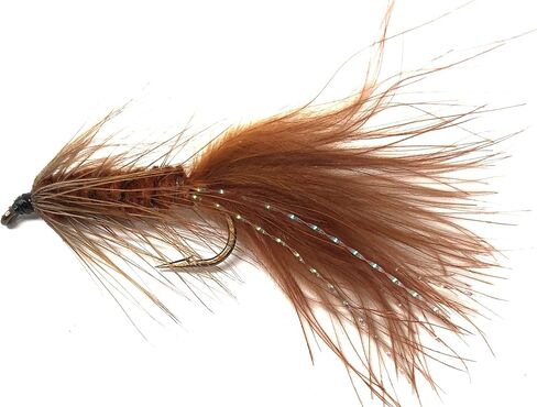 Fly Fishing Flies | Woolly Bugger Flies, 12pc Flies for Fly Fishing | Trout Flies and Bass Flies | 4 Size Fly Fishing Assortment | Streamer Flies in Saudi Arabia