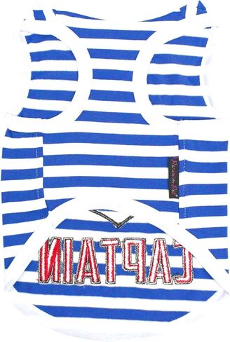 Parisian Pet Captain Tee Dog Clothes Tee T-Shirt, L in Saudi Arabia