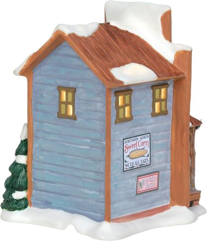 Department 56 New England Village Jim Shore Coleman's Trading Post Lit Building, 6.5 Inch, Multicolor in Saudi Arabia