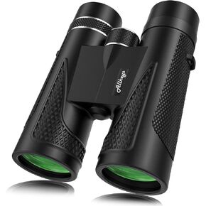 مناظير Allkeys 16X50 للبالغين والأطفال، مناظير احترافية عالية الدقة مع رؤية ليلية منخفضة الإضاءة، مناظير مقاومة للماء بعرض كبير 23 مم لمشاهدة الطيور والصيد والرياضات الخارجية والحفلات الموسيقية in Kuwait