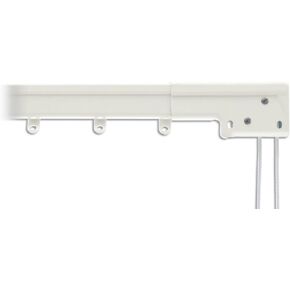 قضيب ستارة سبرينغ ويندو فاشيون شديد التحمل مقاس 48-84 بوصة، أبيض (رسم في اتجاه واحد: يسار) in Kuwait