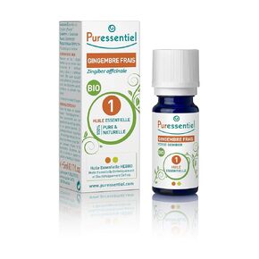 زيت عطري عضوي - زنجبيل من Puressentiel للجنسين - زيت 0.17 أونصة in Kuwait