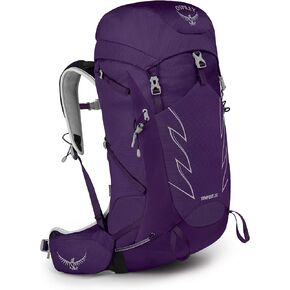 حقيبة ظهر Osprey Tempest 30L للسيدات للمشي لمسافات طويلة مع حزام الورك، أرجواني فيولاك، WXS/S in Saudi Arabia