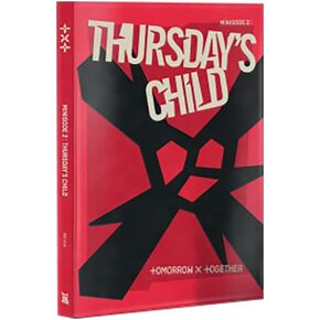 TXT - Minisode 2: Thursday's Child [إصدار النهاية.] القرص المضغوط للألبوم المصغر الرابع + بطاقة عدسية + بطاقة بريدية + ملصقات + لعبة ورق الشعار + بطاقة الصور الفوتوغرافية + كتاب الصور + مجموعة بطاقات كلمات الأغاني + (بطاقات TXT 4 صور إضافية + مرآة جيب TXT in Kuwait
