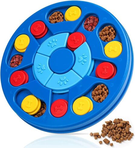 WINGPET Dog Puzzle Toys, Interactive Dog Toys for Puppy, Dogs Food Puzzle Feeder Toys for IQ Training & Mental Enrichment, Treat Dispenser for Dogs Training Funny Feeding in Kuwait
