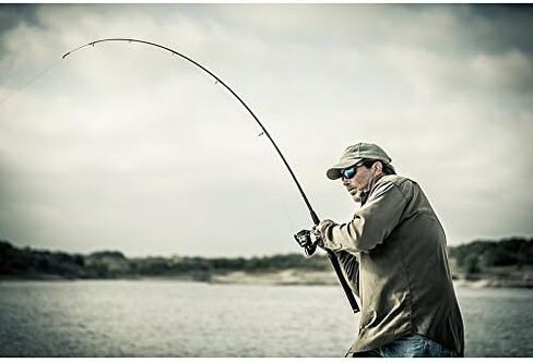 Shakespeare Ugly Stik 5’10" GX2 Spinning Rod, Three Piece Spinning Rod, 6-15lb Line Rating, Medium Rod Power, Moderate Fast Action, 1/8-5/8 oz. Lure Rating in Saudi Arabia