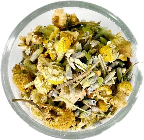 Sleep Sound Lovely Lavender Teazon Loose Leaf Tea | USA Formula | Deep Body Rest Calms Mind and Relaxes Muscles Healing DNA Athletic Workout Recovery | Resealable Bag 20 servings (1.8 oz) in Saudi Arabia