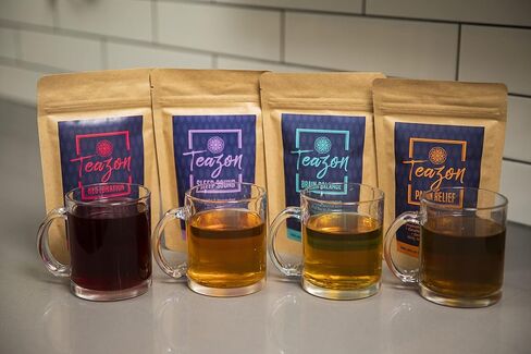 Sleep Sound Lovely Lavender Teazon Loose Leaf Tea | USA Formula | Deep Body Rest Calms Mind and Relaxes Muscles Healing DNA Athletic Workout Recovery | Resealable Bag 20 servings (1.8 oz) in Saudi Arabia