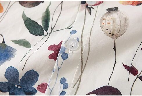 طقم كاجوال للأولاد من Abolai مكون من 3 قطع مع قميص مزين بالزهور وسترة وبنطلون in Kuwait