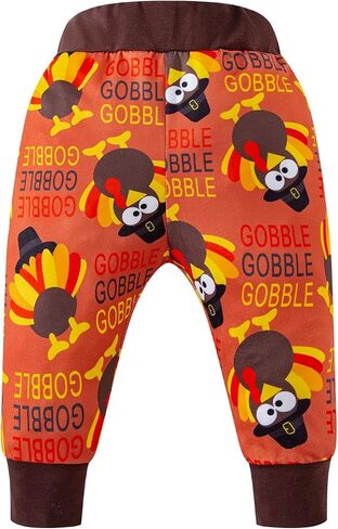 My First Thanksgiving Baby Boy Girl Turkey Outfit Long Sleeve Clothes in Saudi Arabia