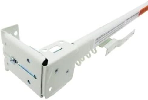 قضيب ستارة سبرينغ ويندو فاشيون شديد التحمل مقاس 48-84 بوصة، أبيض (رسم في اتجاه واحد: يسار) in Kuwait