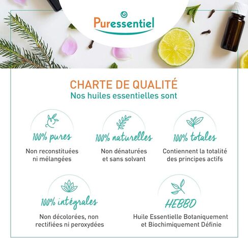 زيت عطري عضوي - زنجبيل من Puressentiel للجنسين - زيت 0.17 أونصة in Kuwait